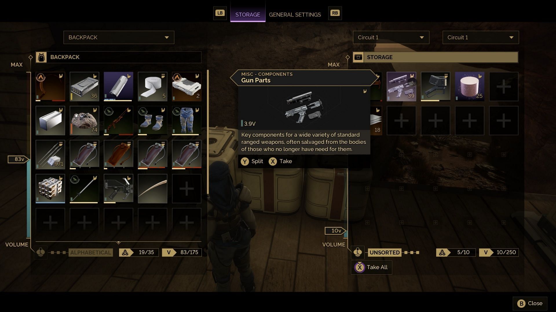 Gun parts are an easy find - just kill enemies that have guns! (Image via Funcom)